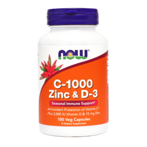 vitamin c vitamin d cink zink now hiša zdravja